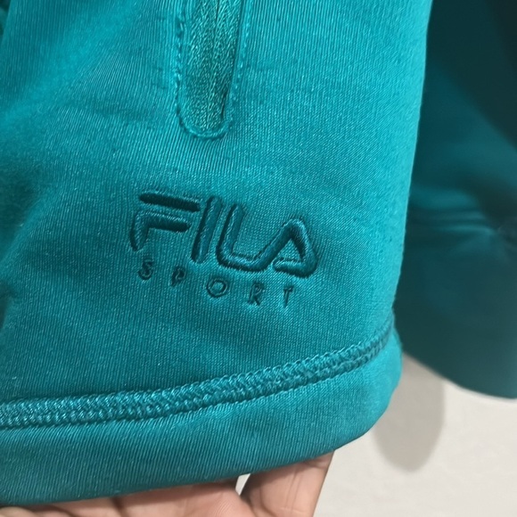 FILA SPORT Women’s Jacket Quilted Activewear Green Sz XL Teal Women's Jacket - Picture 5 of 9